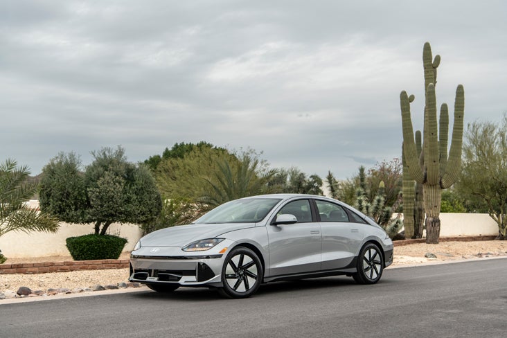 The Ioniq 6 offers real efficiency to match its driving range and fast charging ability.