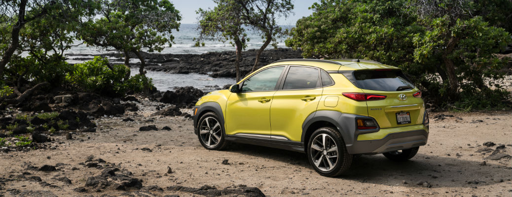 Green 2020 Hyundai Kona