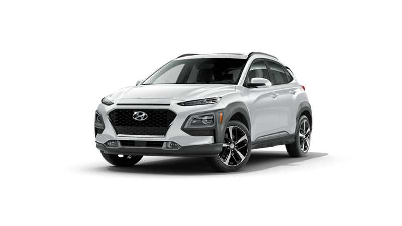 2020 Hyundai Kona in Chalk White