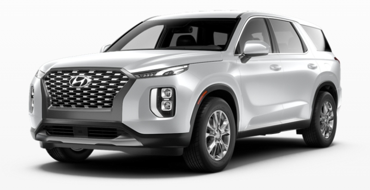 2021 Hyundai Palisade in Hyper White