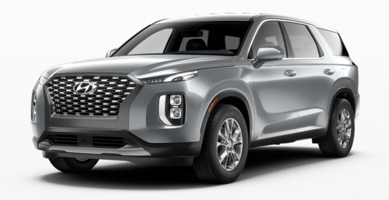 2021 Hyundai Palisade in Lagoon Silver
