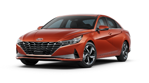 2021 Hyundai Elantra in Lava Orange