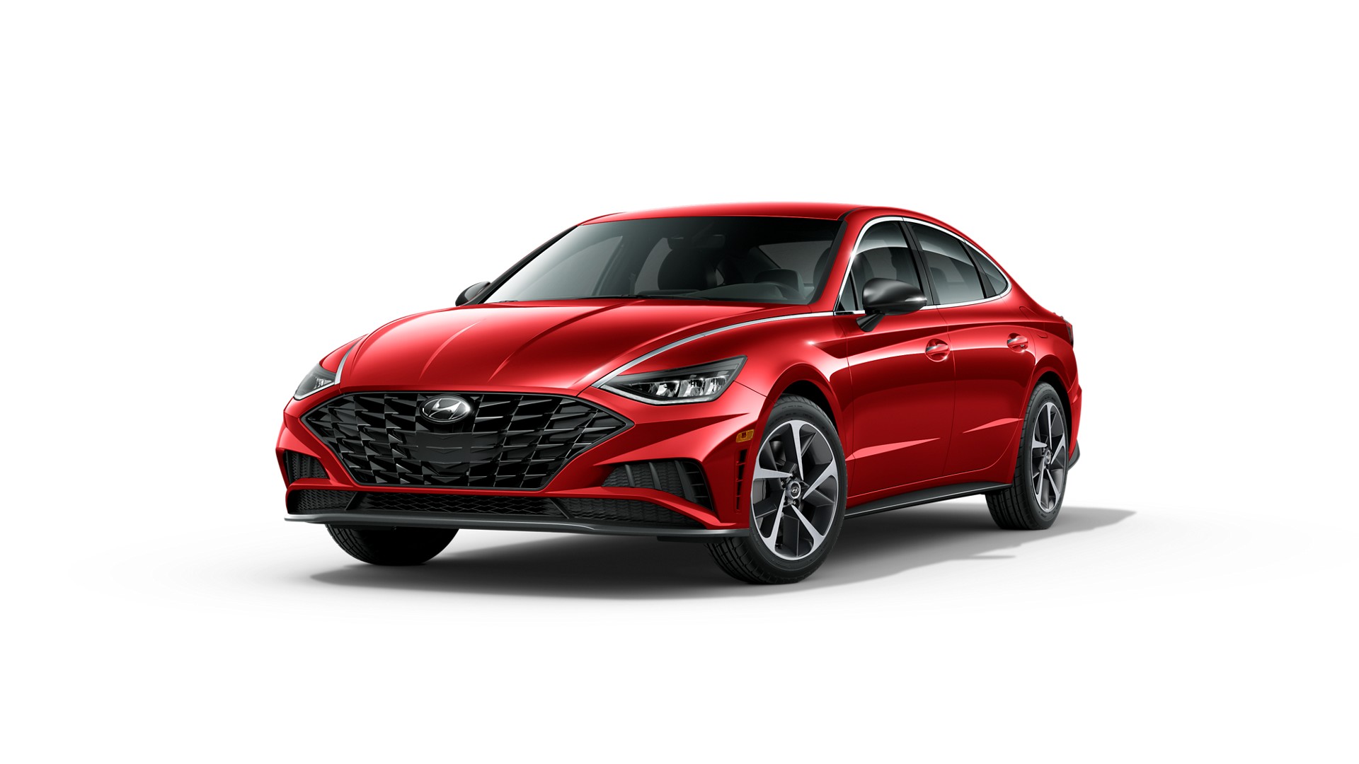 2021 Hyundai Sonata in Calypso Red