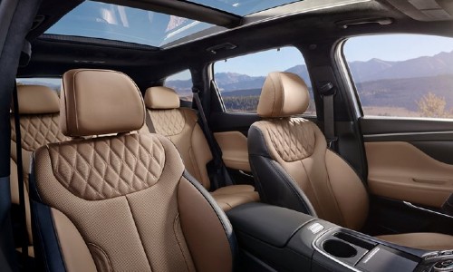 Seats in 2021 Hyundai Santa Fe