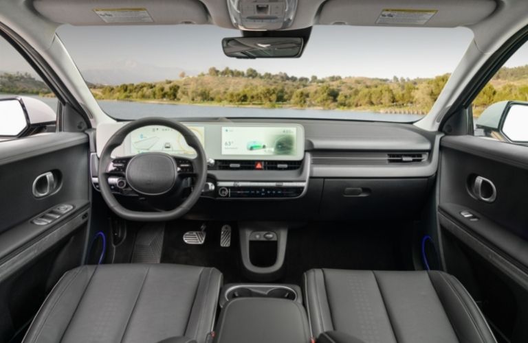 2022 Hyundai IONIQ 5 Front Interior and Dashboard