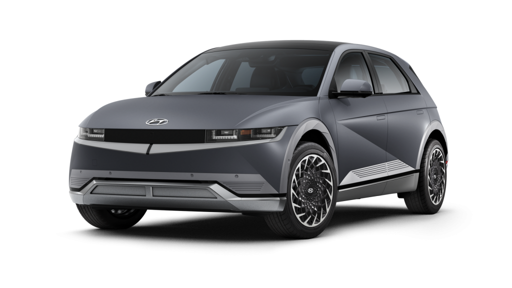 Shooting Star 2022 Hyundai IONIQ 5 on White Background