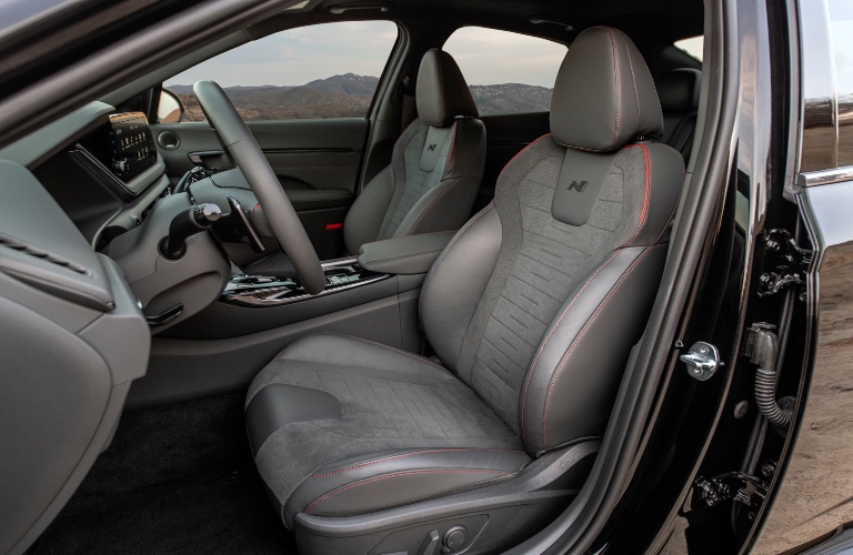 2022 Hyundai Sonata N Line Night Edition interior front seats