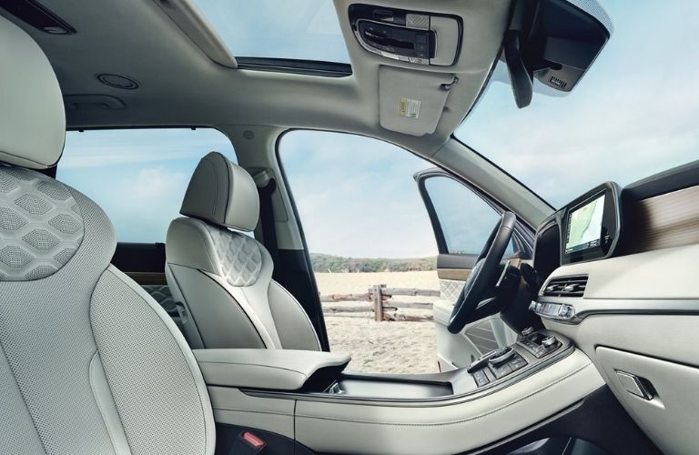 Interior Cabin View of the 2022 Hyundai Palisade
