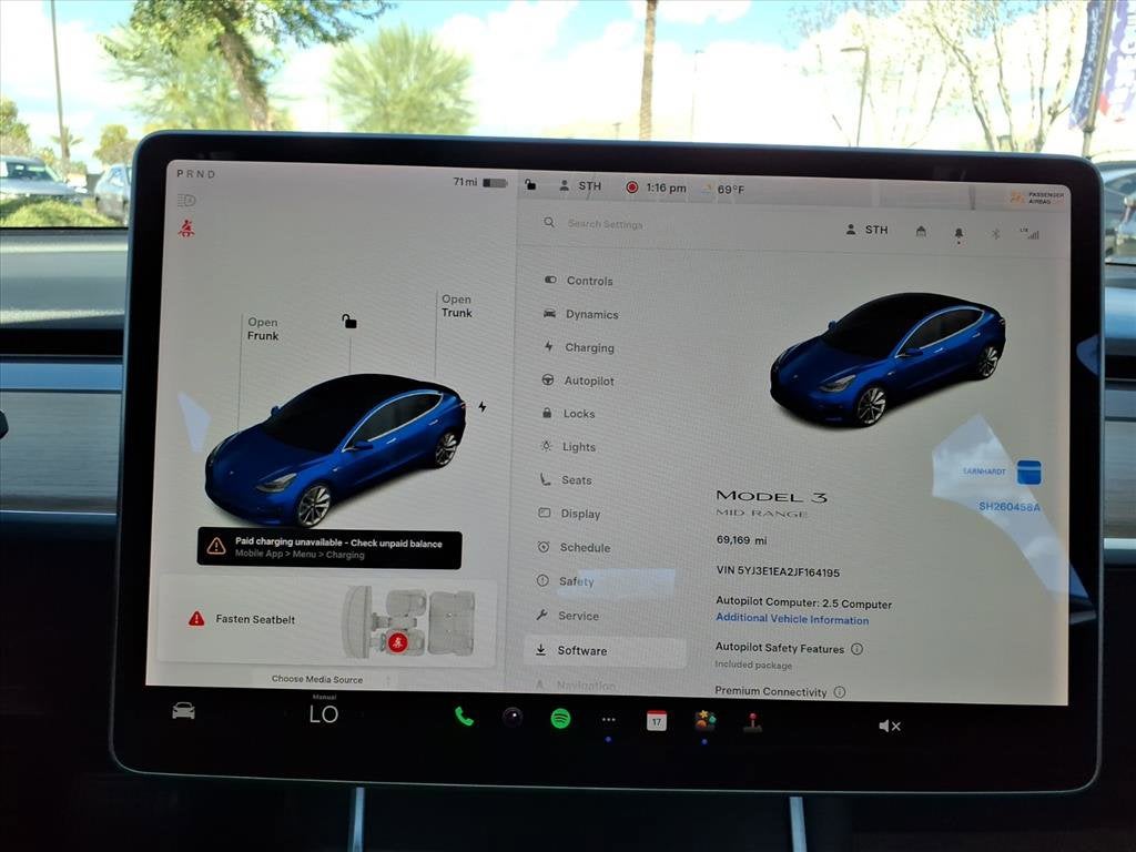 2018 Tesla Model 3 Long Range Battery