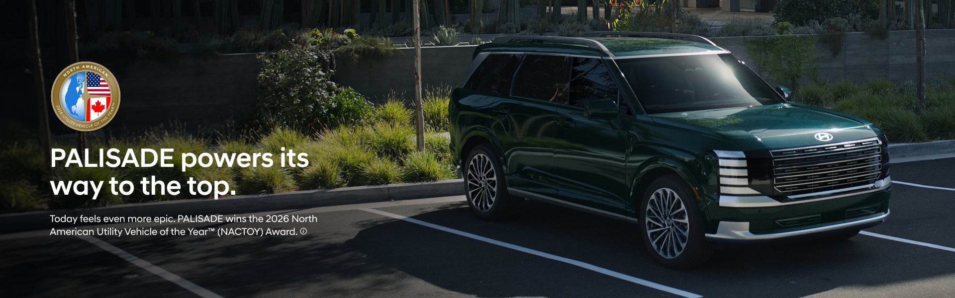 Palisade Utility Vehicle of the Year
