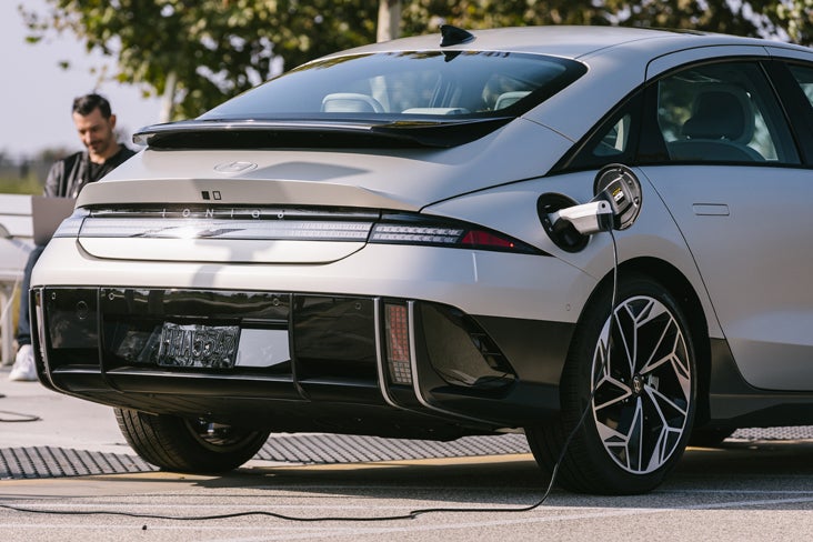 The Ioniq 6 offers a variety of powertrains but they all have good driving range for vacation travel.