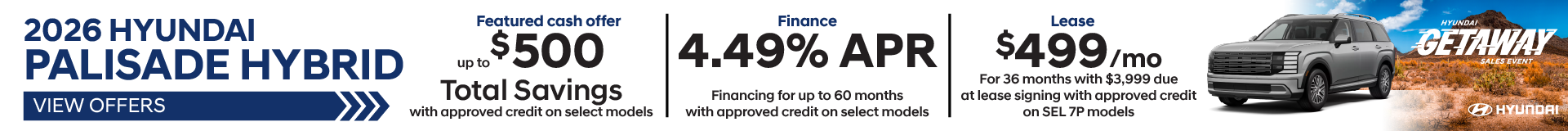 2026 Hyundai PALISADE Hybrid