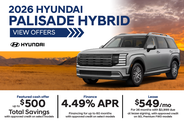 2026 Hyundai PALISADE Hybrid