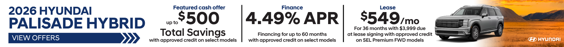 2026 Hyundai PALISADE Hybrid