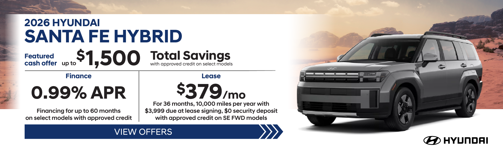 2026 Hyundai SANTA FE HYBRID