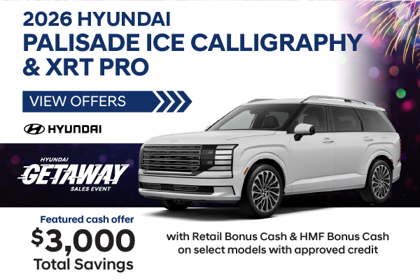 2026 Hyundai Palisade ICE Calligraphy & XRT Pro