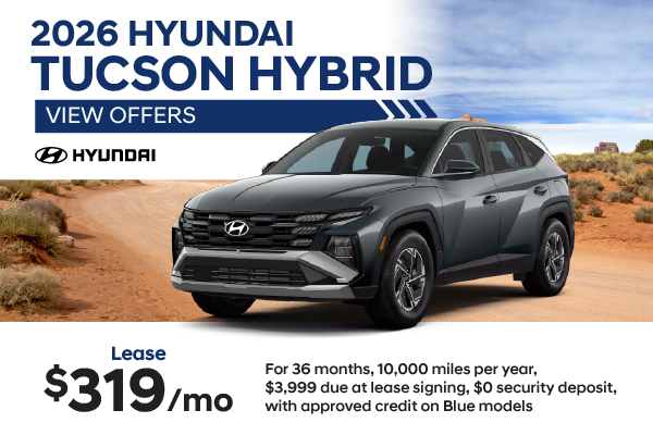2026 Hyundai Tucson Hybrid Blue SE FWD