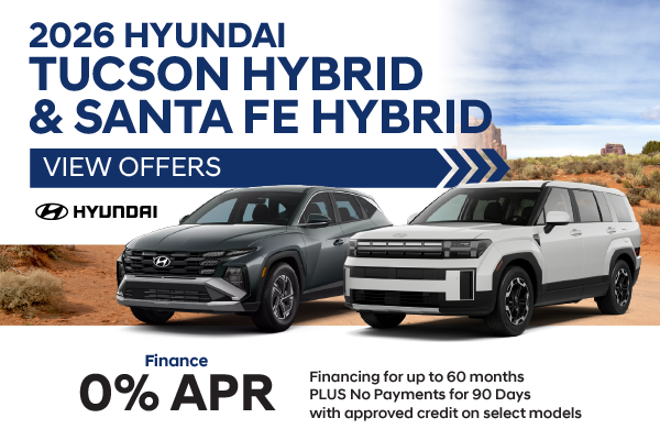 2026 Hyundai Tucson Hybrid & 2026 Santa Fe Hybrid