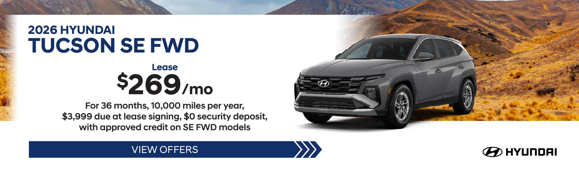 2026 Hyundai Tucson SE FWD