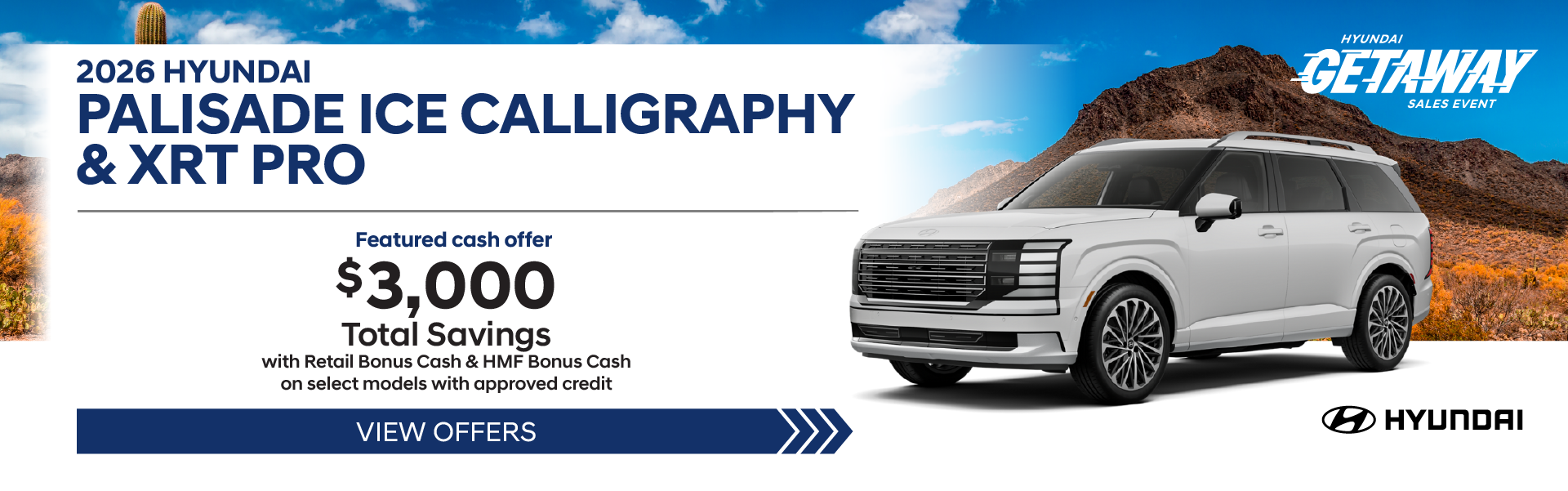 2026 Hyundai Palisade ICE Calligraphy & XRT Pro
