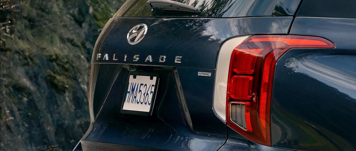 Image of the back of the 2023 Hyundai Palisade